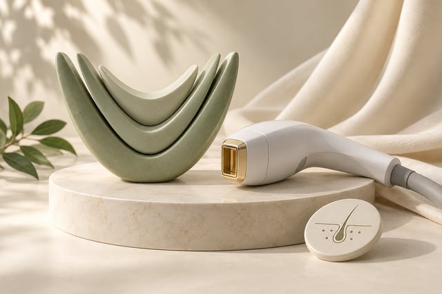 طرح انتزاعی محدودهٔ بیکینی بدون نمایش بدن یا لباس زیر